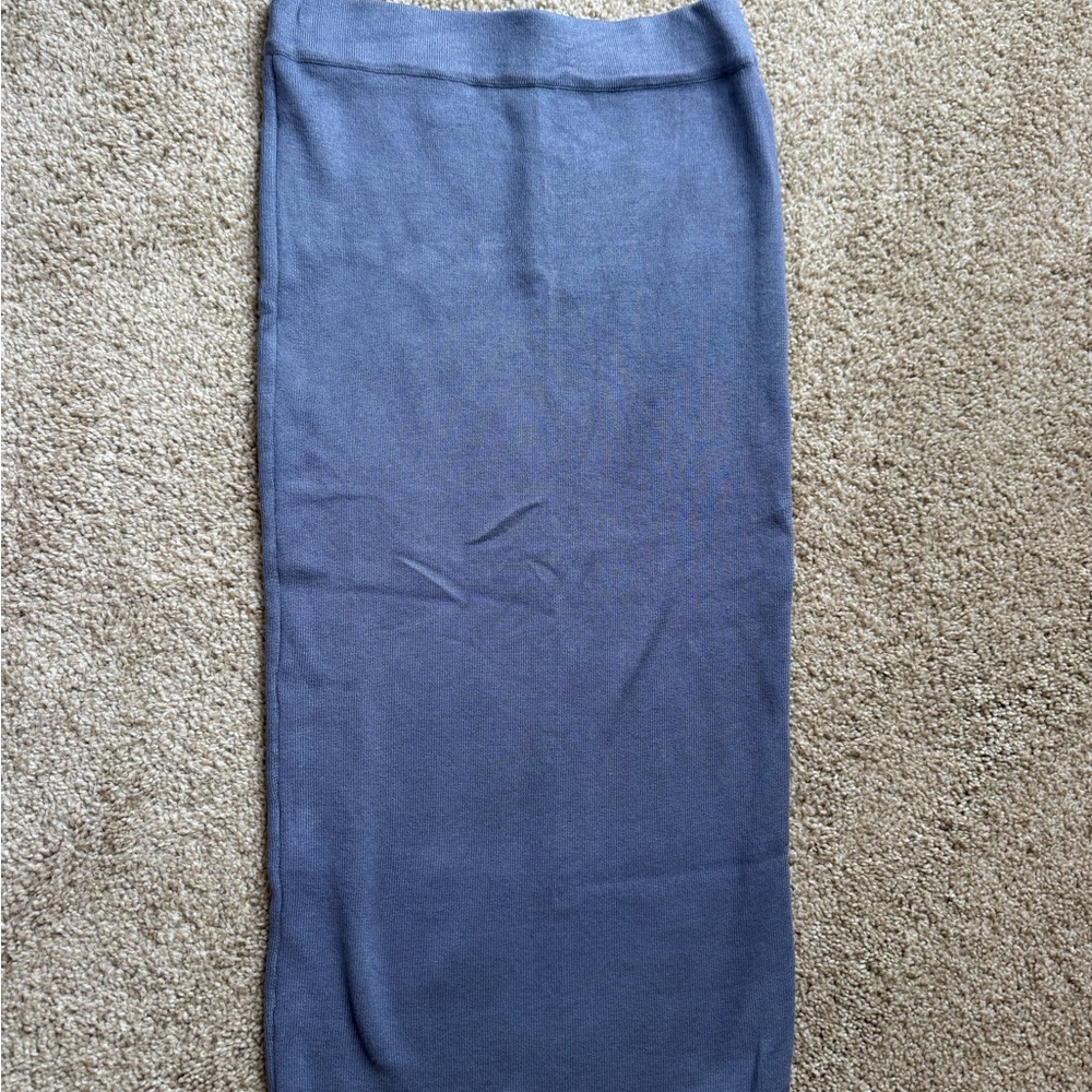 Chic Gray Pencil Skirt for Women